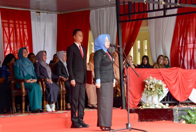 Plh Sekda Kampar Ramlah Pimpin Upacara Peringatan Hari Kesaktian Pancasila