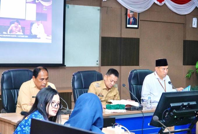 Pj Bupati Kampar Hambali; Inflasi Pemkab Kampar Berada di Angka 1,46 Persen