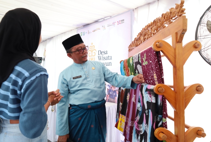 Pelaku UMKM Senang Jualan di Bazar FSB di Fasilitasi Pemkab Siak