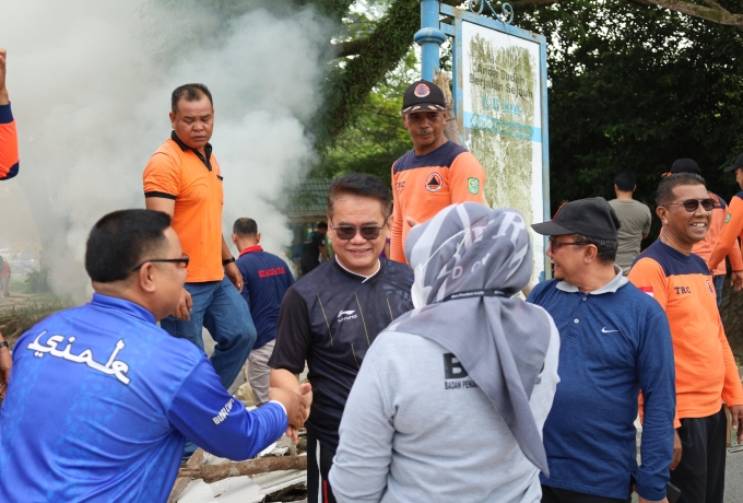 Sambut Siak Silver Anniversary, Pemkab Siak Gotong Royong Massal