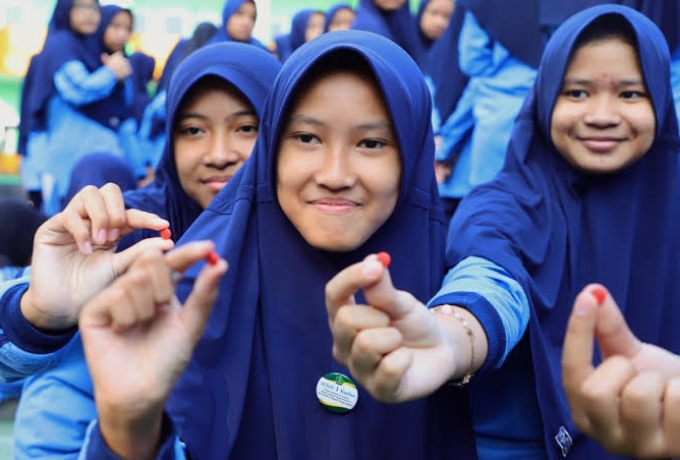 Kadiskes Inhil Terangkan Pentingnya Pemberian Tablet Tambah Darah Bagi Remaja Putri