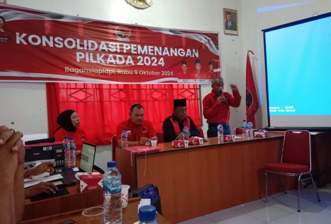 Satukan Barisan Dukung Asset, PDIP Rohil Akan Berkumpul Semua di Bagan Batu