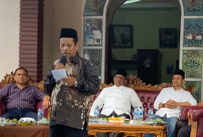 Ninik Mamak Kuntu Kampar Kiri Doakan Yusri-Rinto Menang Pilkada