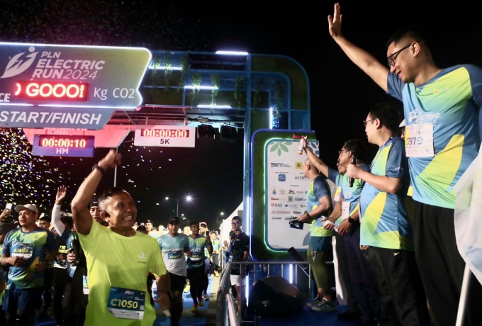 PLN Sukses Gelar PLN Electric Run 2024, Ajak Masyarakat Kurangi Emisi Karbon