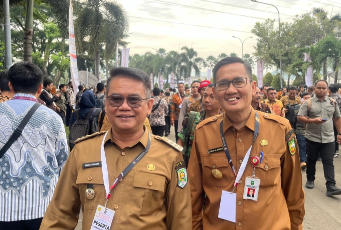 Hadir Rakornas Penyelenggaraan Pemda, PJs Bupati Siak Dengarkan Arahan Presiden Prabowo