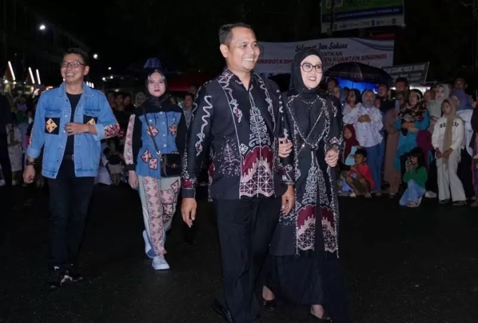 Car Free Night Batik Kuansing Carnival  2024 Berlangsung Meriah