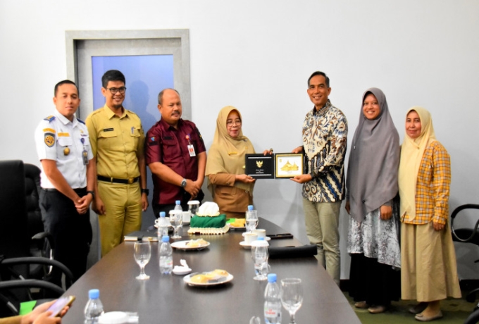 Pj Sekda Kampar Ramlah Sambut Kunjungan Kerja Sekda Kabupaten Solok