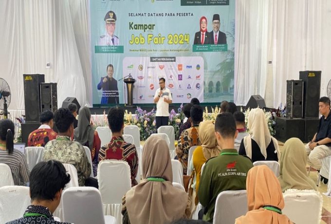 Kampar Job Fair 2024 Terintegrasi Kementerian Tenagakerja RI