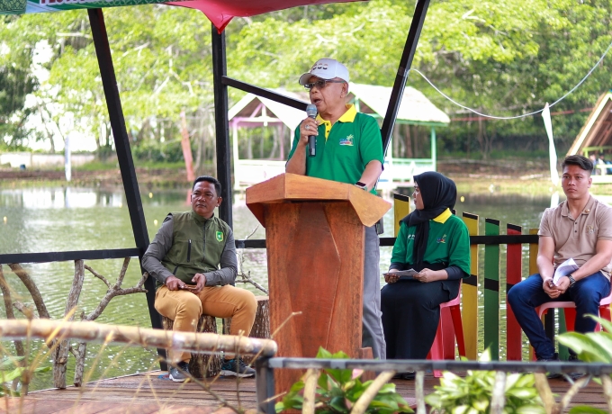 Buka Pacu Sampan Telaga Air Merah, Asmar : Selain Pelestarian Budaya, Juga Ajang Silaturahmi