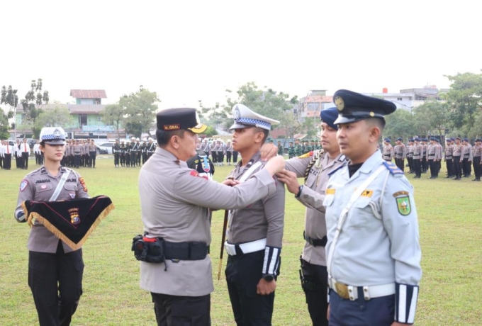 Kapolda Riau Buka Operasi Lancang Kuning 2025