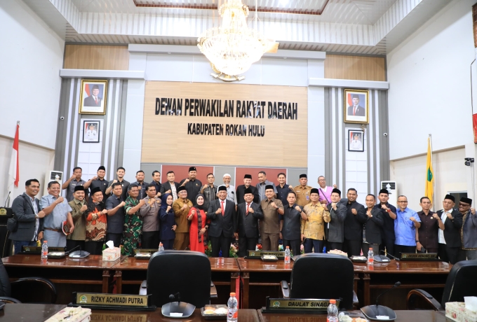 DPRD Rohul Usulkan Pengesahan Paslon Terpilih ke Mendagri