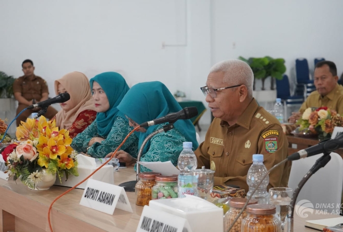 Bupati Asahan Pimpin Rakorpem Bulan Februari 2025