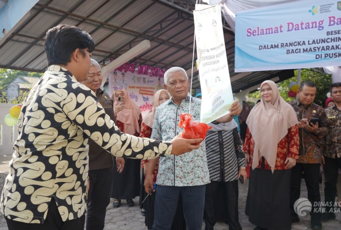 Bupati dan Wakil Bupati Asahan Launching PKG