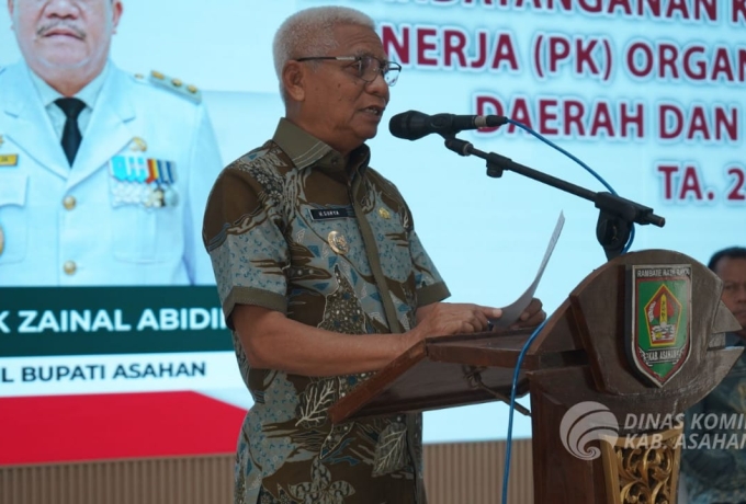 Pemerintah Asahan Lakukan Penandatanganan Kolektif PK