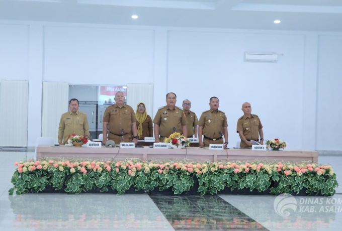 Bupati Asahan Pimpin Rakorpem Bulan Maret 2025