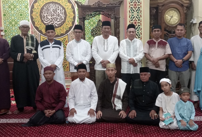 Safari Ramadan di Masjid Nurul Islam Meral, Bupati Ing Iskandarsyah Sampaikan Akan Launching Halo Bupati