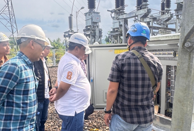 Pastikan Sistem Kelistrikan Jelang Ramadhan 1446 H, EVP TSJ PLN Kunjungi GI Gunung Sitoli dan GI Teluk Dalam