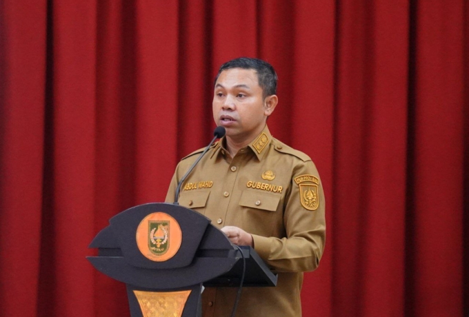 Gubri Abdul Wahid Pimpin Rakor TPID Riau