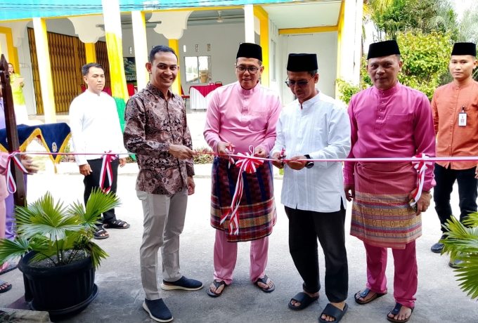 Bupati Karimun Ing Iskandarsyah Bersama Kakanwil DJP Kepri Resmikan Workshop Pengelolaan FABA di Rutan Kelas II B TBK