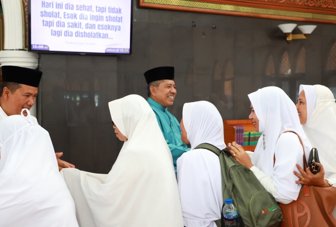 Bupati Alfedri : Persiapkan Diri, Jadilah Jemaah Calon Haji Mandiri