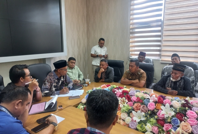 RDP Komisi I DPRD Kampar Terkait Kronologi Gotong Mayat Viral Desa Senama Nenek