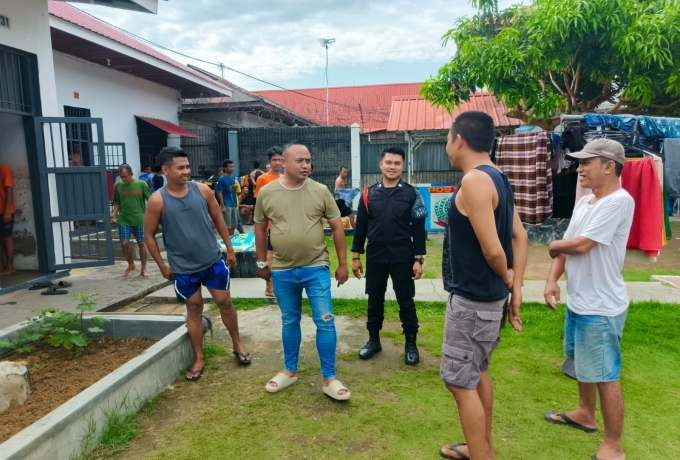 Karutan Karimun Lakukan Kontrol Blok Hunian Napi