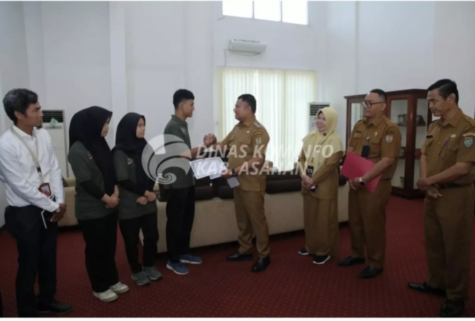 Wakil Bupati Asahan Lepas 3 Peserta Magang ke Jepang