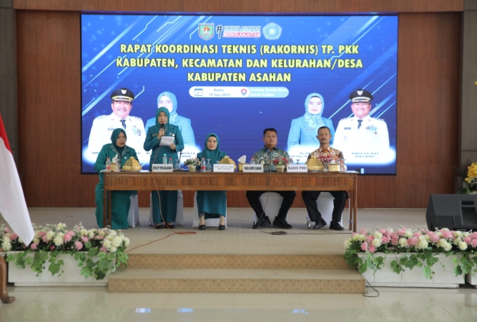 Wakil Bupati Asahan Hadiri Pelantikan PKK Kecamatan Kelurahan/Desa