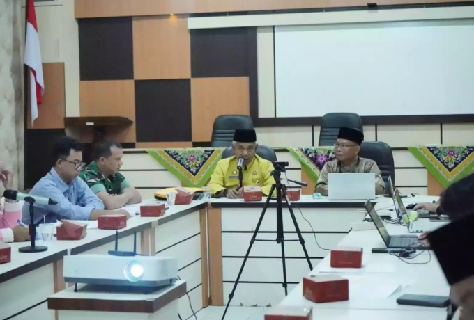 Pemkab Indragiri Hilir Gelar Rakor Pengendalian Inflasi Daerah