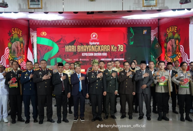 Desa Bokor Raih Juara 1 Lomba Tiga Pilar Tingkat Polda Riau