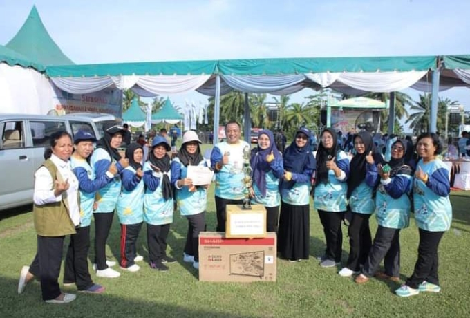 Camat Kota Kisaran Timur Ikuti Jambore Kader Posyandu Kabupaten Asahan