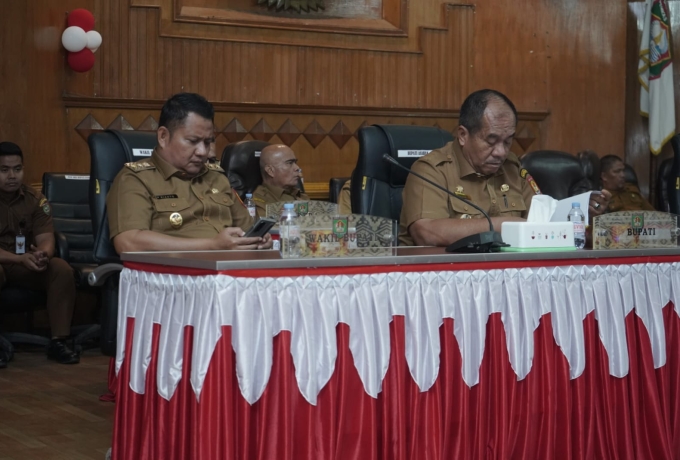 Optimalisasi Program Prioritas, Pemkab Asahan Sampaikan Nota Keuangan P-APBD 2025