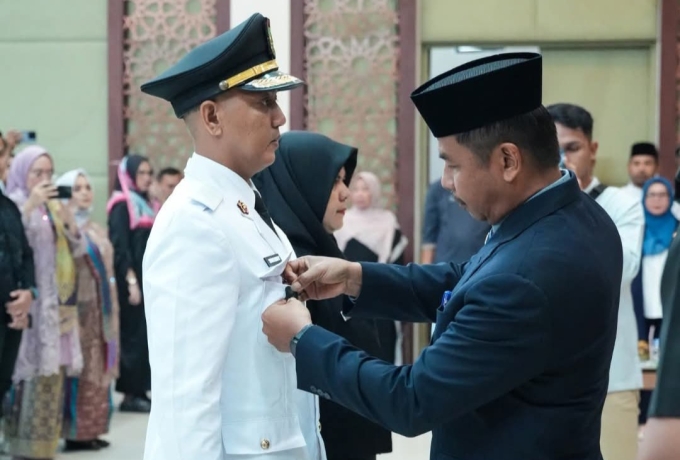 Demosi dan Promosi Warnai Pelantikan Pejabat di Lingkungan Pemkab Kampar