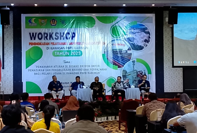 BP Kawasan Karimun Gelar Workshop untuk Para Pengusaha
