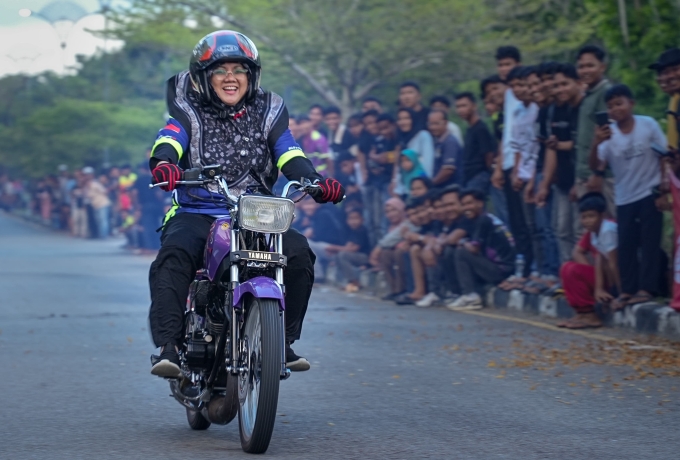 Cegah Balapan Liar di Kabupaten Siak, Bupati Afni akan laksanakan 3 iven balapan di Siak