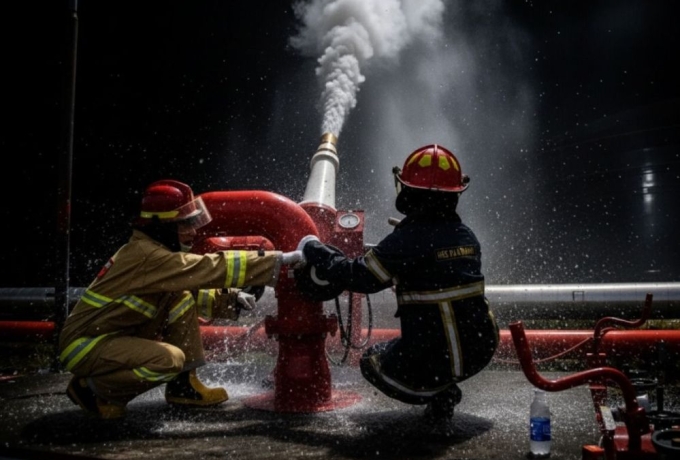 Kebakaran di Kilang PT KPI RU II Dumai, Luasan Terbakar 100 Meter Persegi