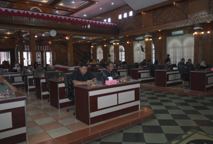 Wakil Bupati Asahan Sampaikan Penjelasan Pemerintah atas Pandangan Fraksi-Fraksi DPRD