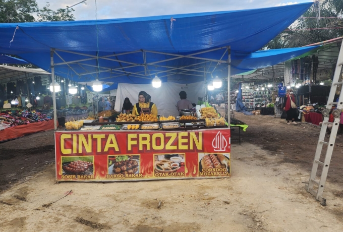 Pedagang MTQ ke-54 Kampar Keluhkan Debu, Panitia Janjikan Penyiraman Rutin