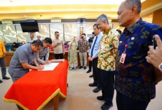 Pemprov Riau Teken MoU Pengendalian Inflasi Pangan