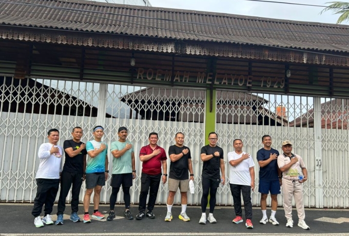 Gubri Ajak Warga Riau Mulai Hari dengan Olahraga