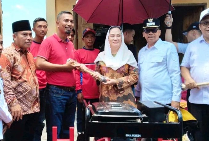 Natuna Siaga Api: Bupati Cen Sui Lan Gerakkan Program Damkar Portabel Hingga Pulau Terluar