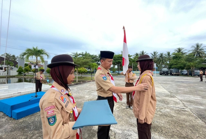 Lanal Ranai Bentuk Saka Bahari sebagai Garda Muda Penjaga Kedaulatan Laut
