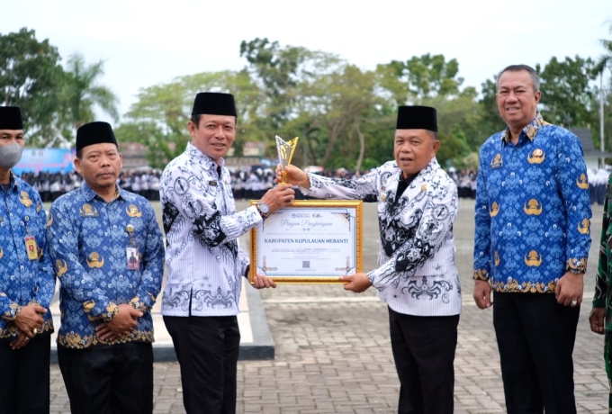 Bupati Asmar Pimpin Upacara Peringatan HGN 2025 di Meranti