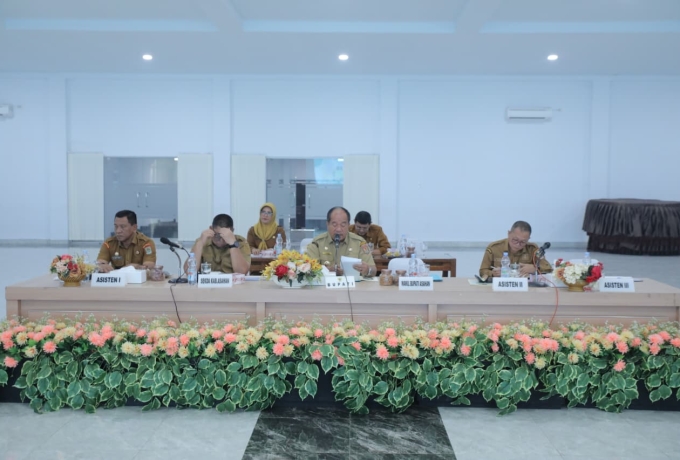 Rakorpem Desember 2025, Bupati Asahan Tekankan Penyelesaian Tugas, Kualitas Kegiatan, dan Kesiapsiagaan Nataru