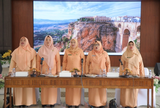 Rakor Desember 2025, DWP Asahan Perkuat Peran Keluarga dan Kepedulian Sosial