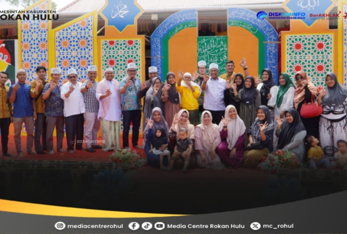 Pererat Silaturahmi, Bupati Rokan Hulu Kunjungi Ponpes Tuan Muda Al-Muqorobbah di Rokan IV Koto