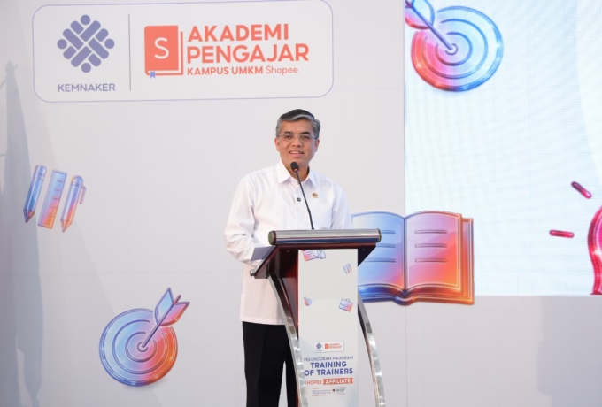 Kemnaker Gandeng Shopee Latih 100 Instruktur BLK soal Digital Marketing dan Shopee Affiliate