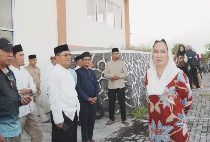 Respons Keluhan Warga, Bupati Natuna Sidak Instalasi Air Bersih Embung Sedanau