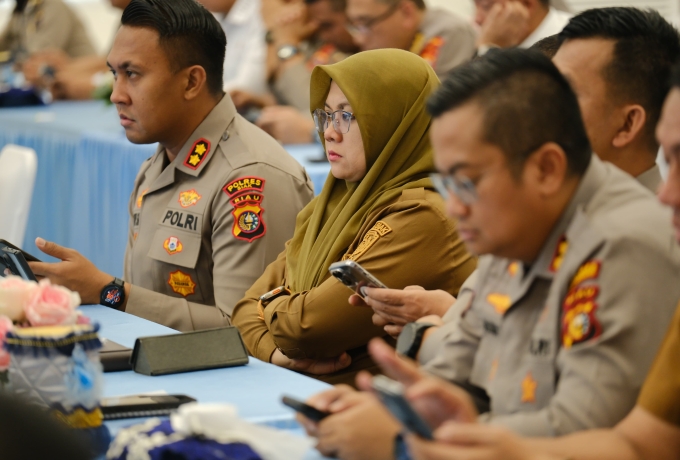 Perkuat Sinergi Pengamanan Idulfitri, Bupati Siak Hadiri Rakor Operasi Lancang Kuning 2026