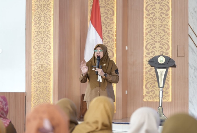 Bupati Afni Minta Kepsek Kawal Program Makan Bergizi Gratis